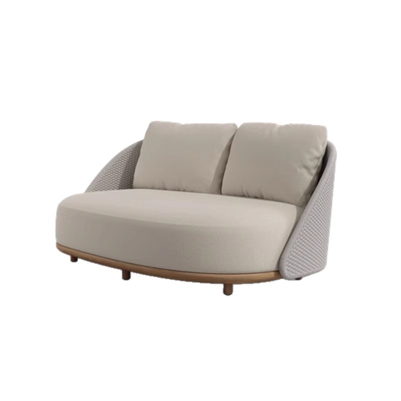 Outdoor Furniture Teak - Nordycka sofa z teaku do użytku