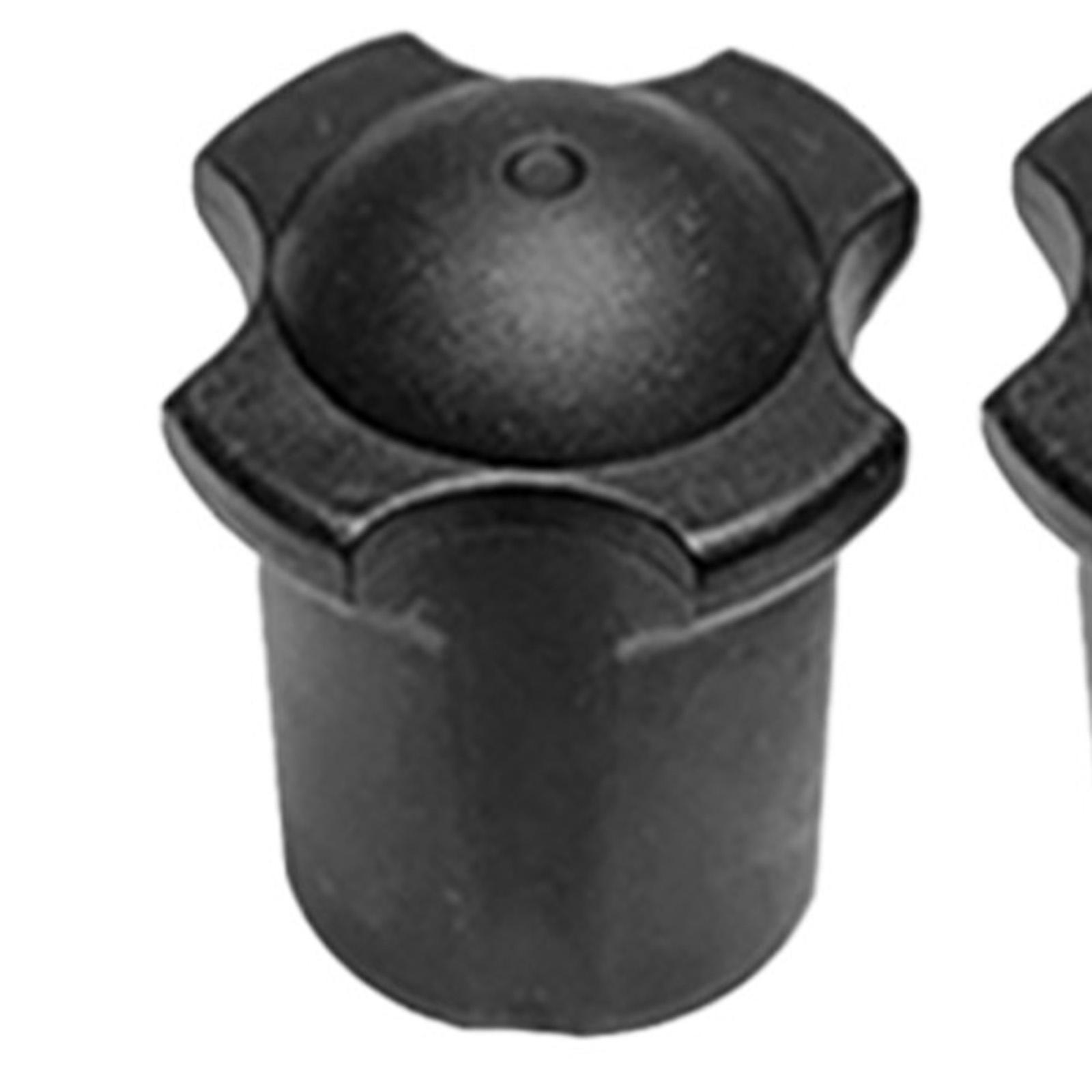 Outdoor Furniture Leg Protectors - Nakładki na nogi krzeseł antypoślizgowe, czarne