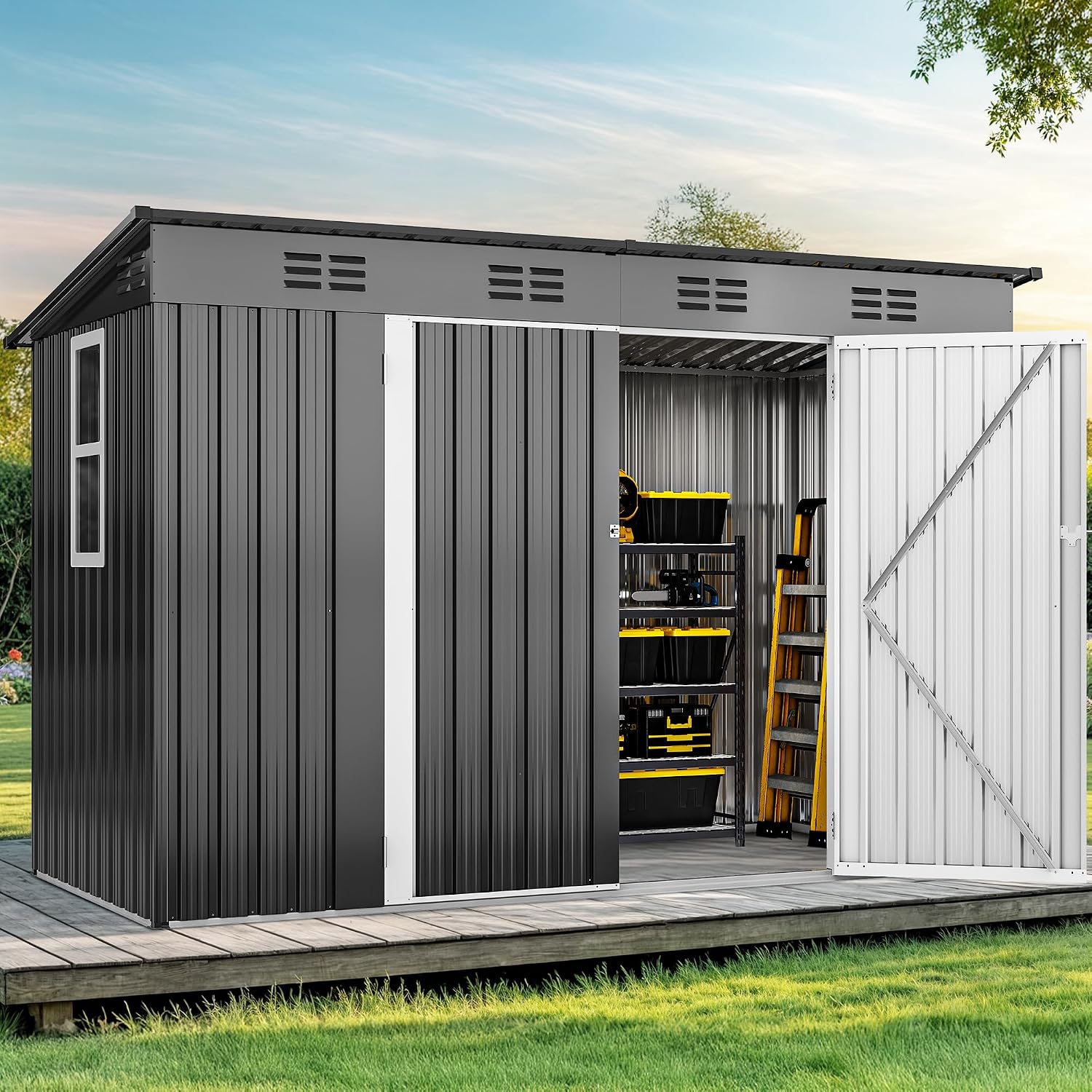 Outdoor Furniture With Storage - Szopa ogrodowa 2,7 m x 1,2