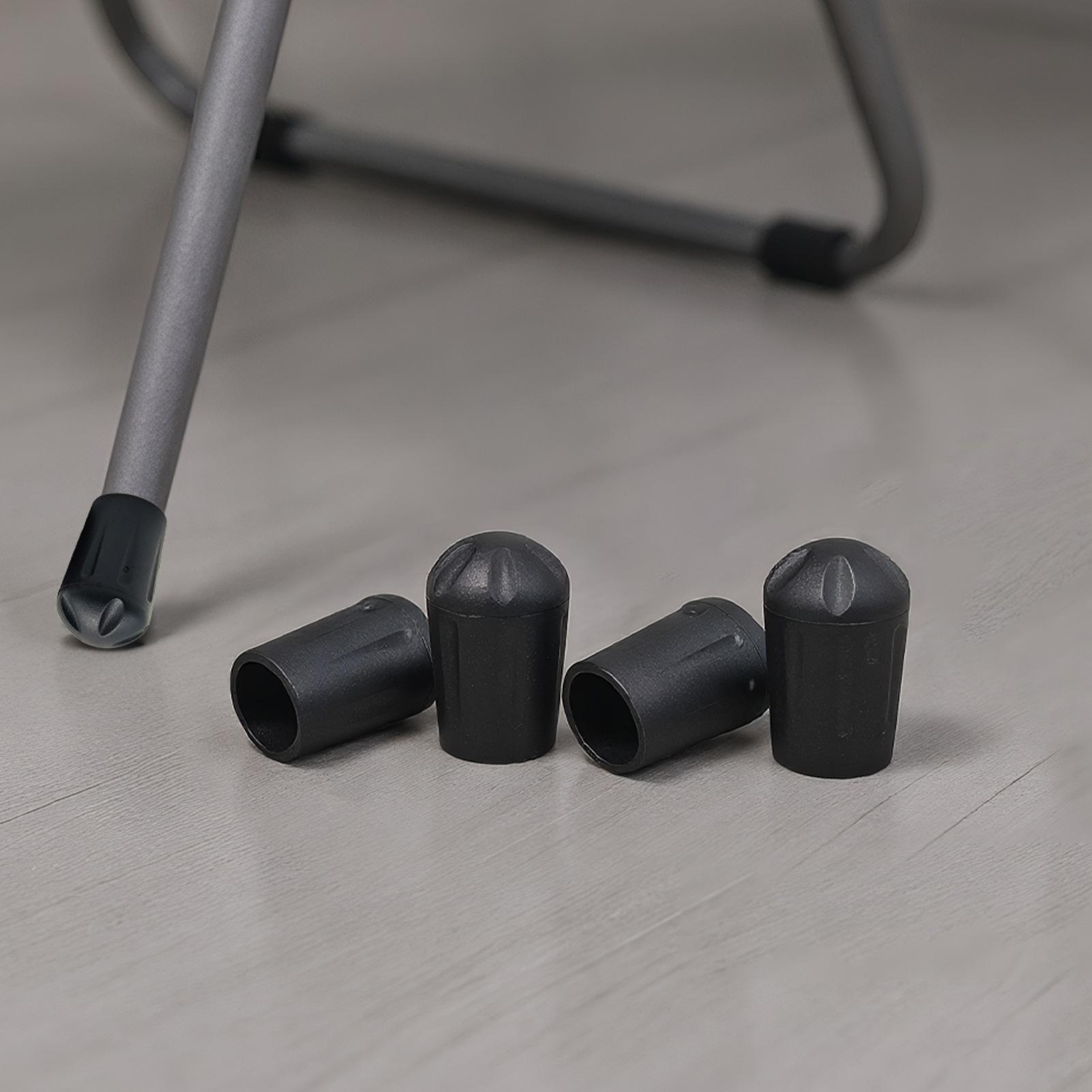 Outdoor Furniture Leg Protectors - 4-częściowe antypoślizgowe ochraniacze na nogi krzesła,