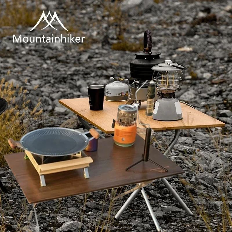 Outdoor Furniture Australia - MOUNTAINHIKER Ulepszony Przenośny Stolik Kempingowy, Kompaktowa