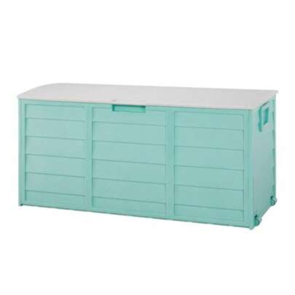 Outdoor Furniture With Storage - 75-galonowy duży pojemnik z żywicy do