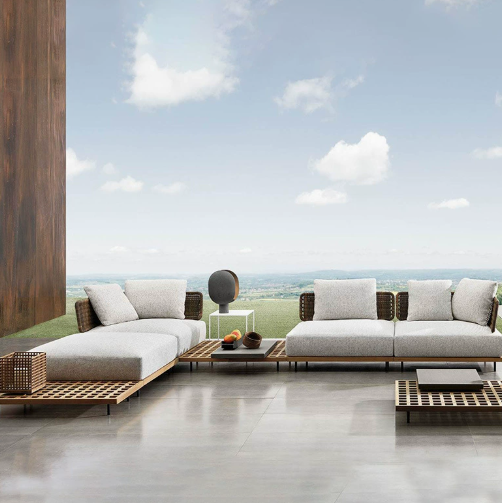 Outdoor Furniture Teak - # Sofa ogrodowa na zewnątrz, meble