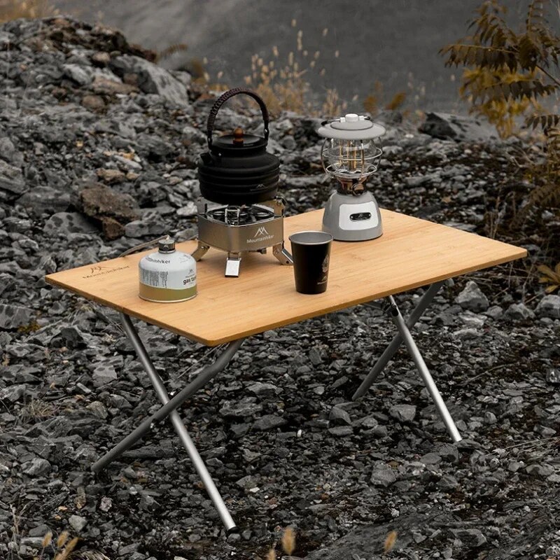 Outdoor Furniture Australia - MOUNTAINHIKER Outdoor Camping Bamboo 2/3 składany