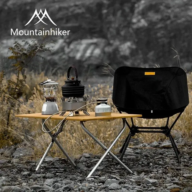 Outdoor Furniture Australia - MOUNTAINHIKER 2/3 Bambusowy Składany Stół Kempingowy