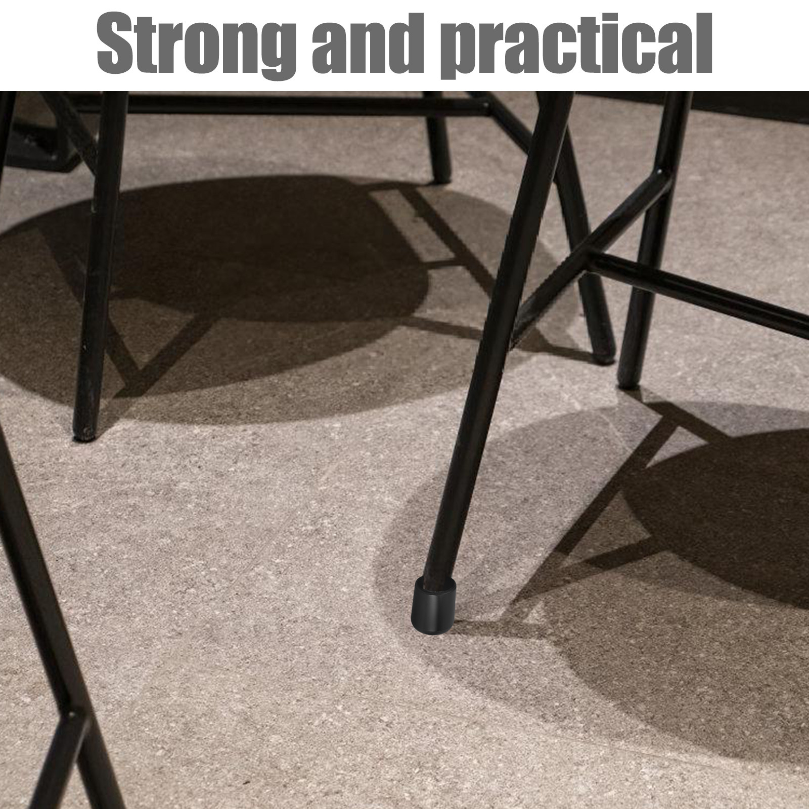 8 szt. okrągłych plastikowych  – Outdoor Furniture Leg Protectors recenzja i cena