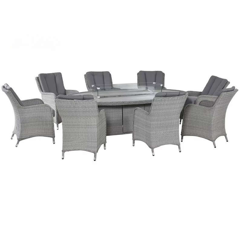 Zestaw mebli ogrodowych z pale – Outdoor Furniture Set With Fire Pit recenzja i cena