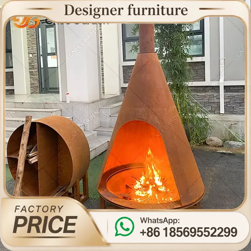 Przenośny piec na pellet z kom – Outdoor Furniture Wooden recenzja i cena
