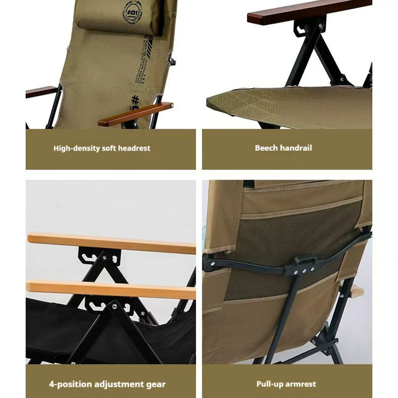 Składane krzesło plażowe/kempi – Outdoor Furniture Used recenzja i cena