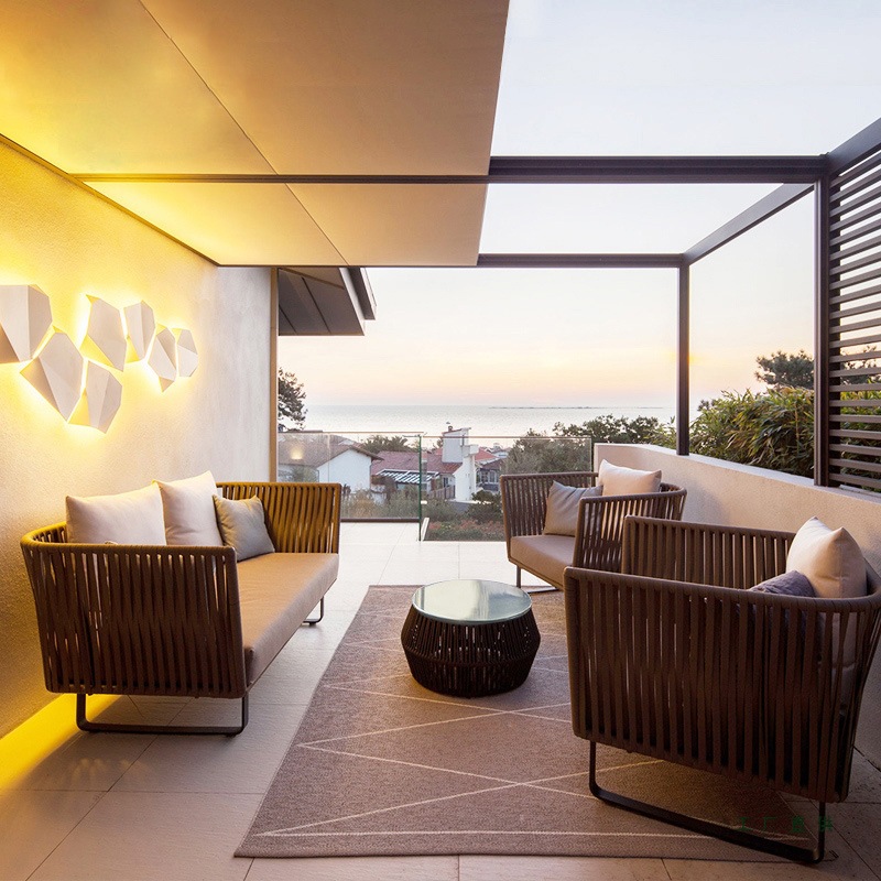 Zestaw mebli ogrodowych z ratt – Outdoor Furniture Luxury recenzja i cena