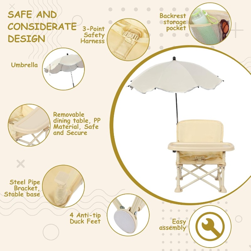 Dziecięce krzesełko plażowe z  – Outdoor Furniture Australia recenzja i cena