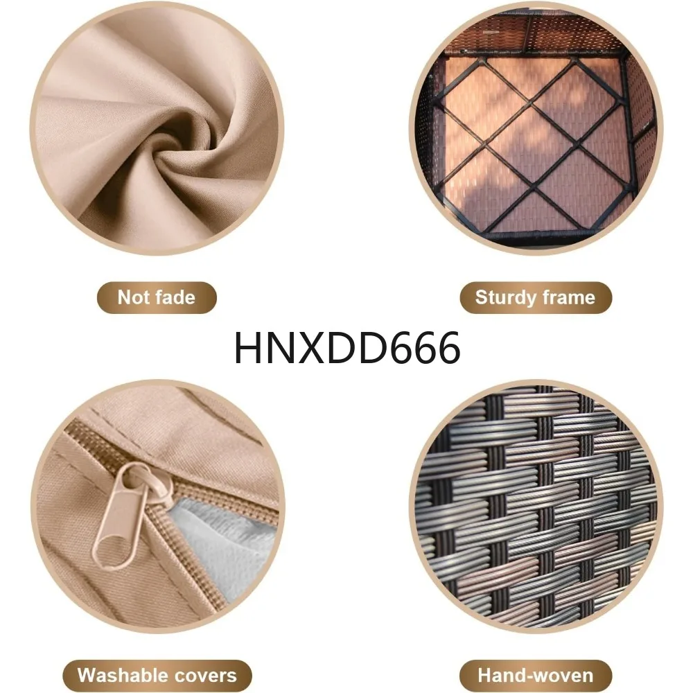 7-częściowy zestaw mebli ogrod – Outdoor Furniture Set With Fire Pit recenzja i cena