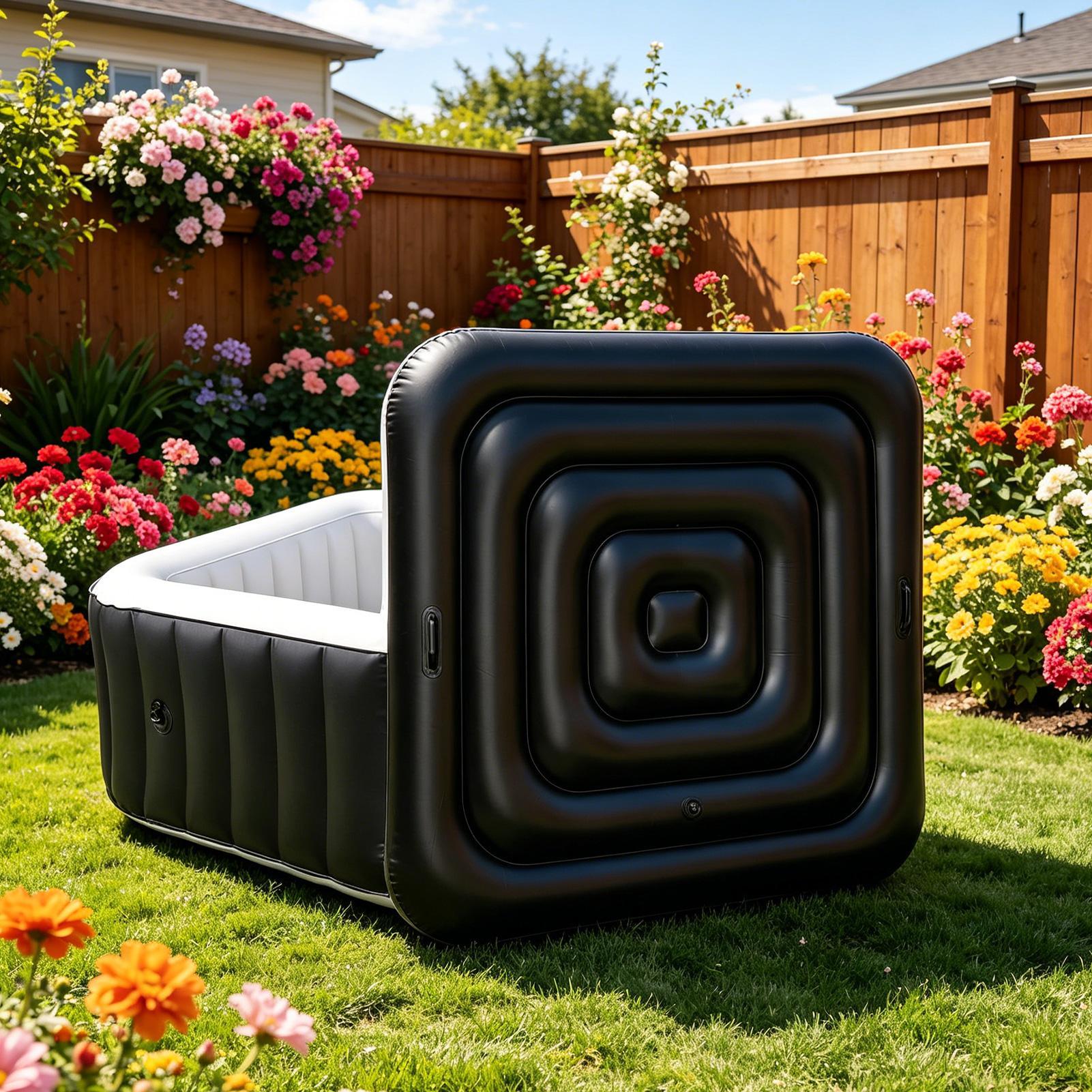 Nadmuchiwana pokrywa na wannę, – Inflatable Hot Tub recenzja i cena
