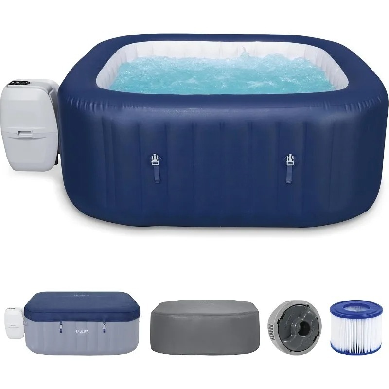 SaluSpa AirJet 4-6 osobowa nad – Inflatable Hot Tub recenzja i cena