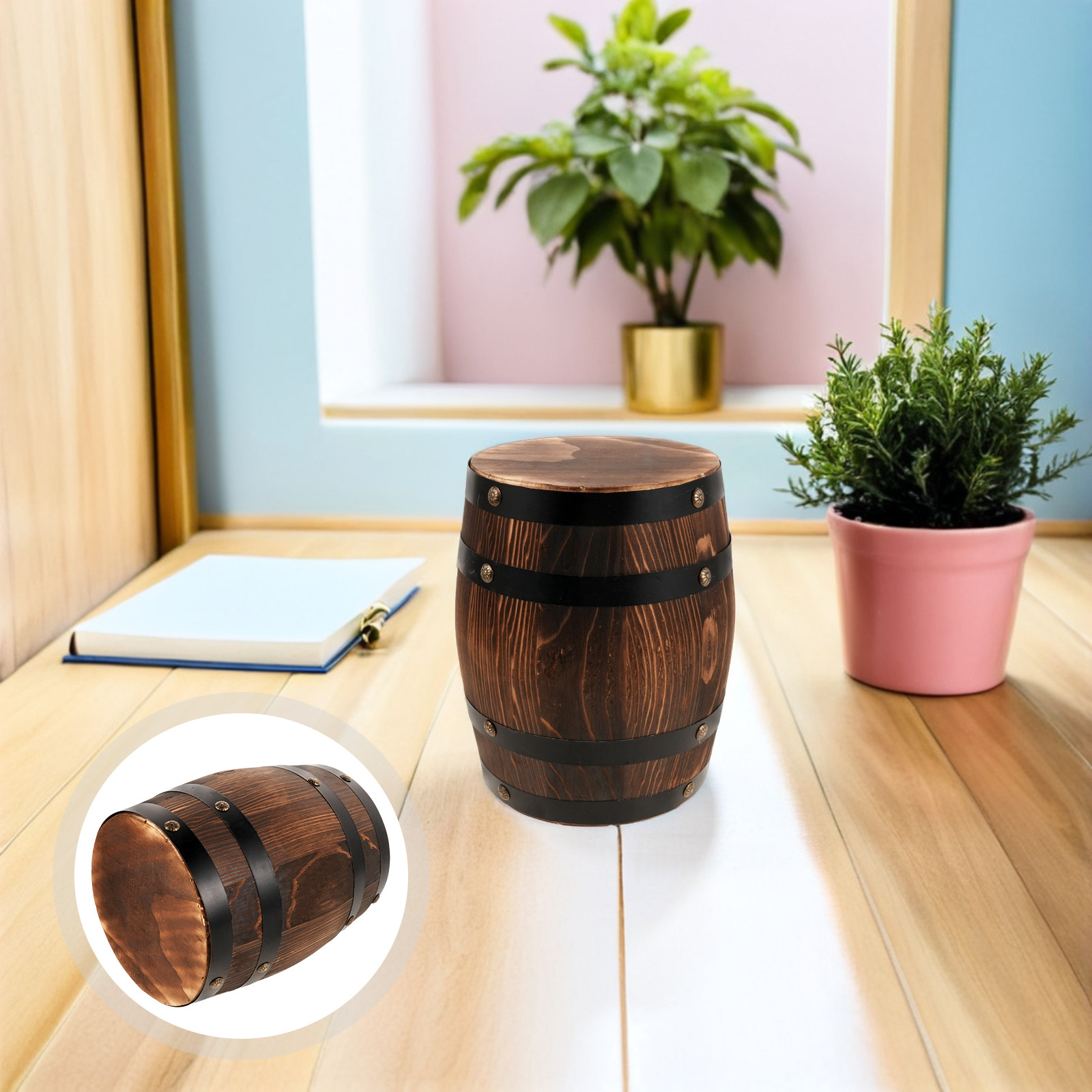 Drewniany stołek z beczki na z – Outdoor Furniture Wooden recenzja i cena