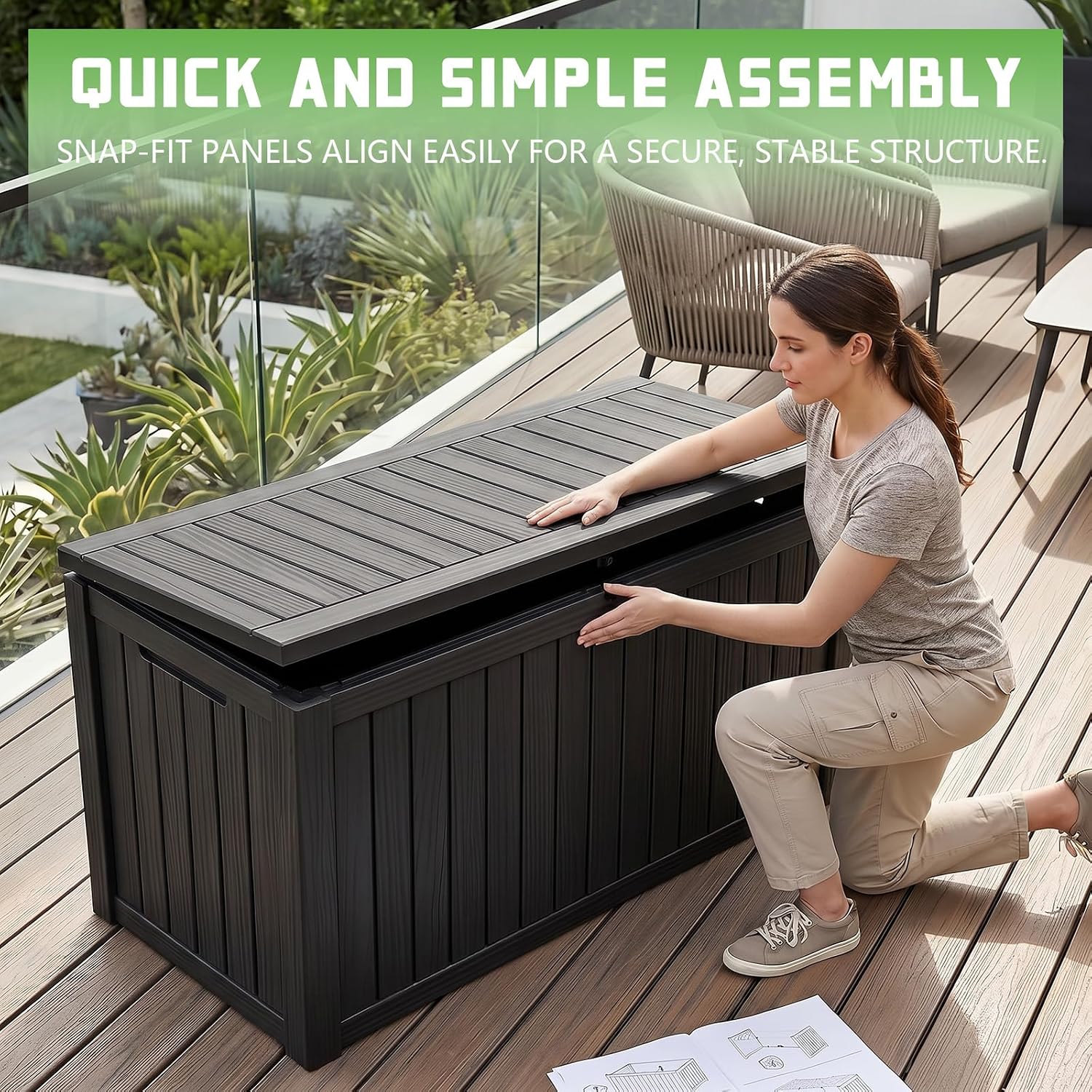 8 szt. okrągłych plastikowych  – Outdoor Furniture Leg Protectors recenzja i cena