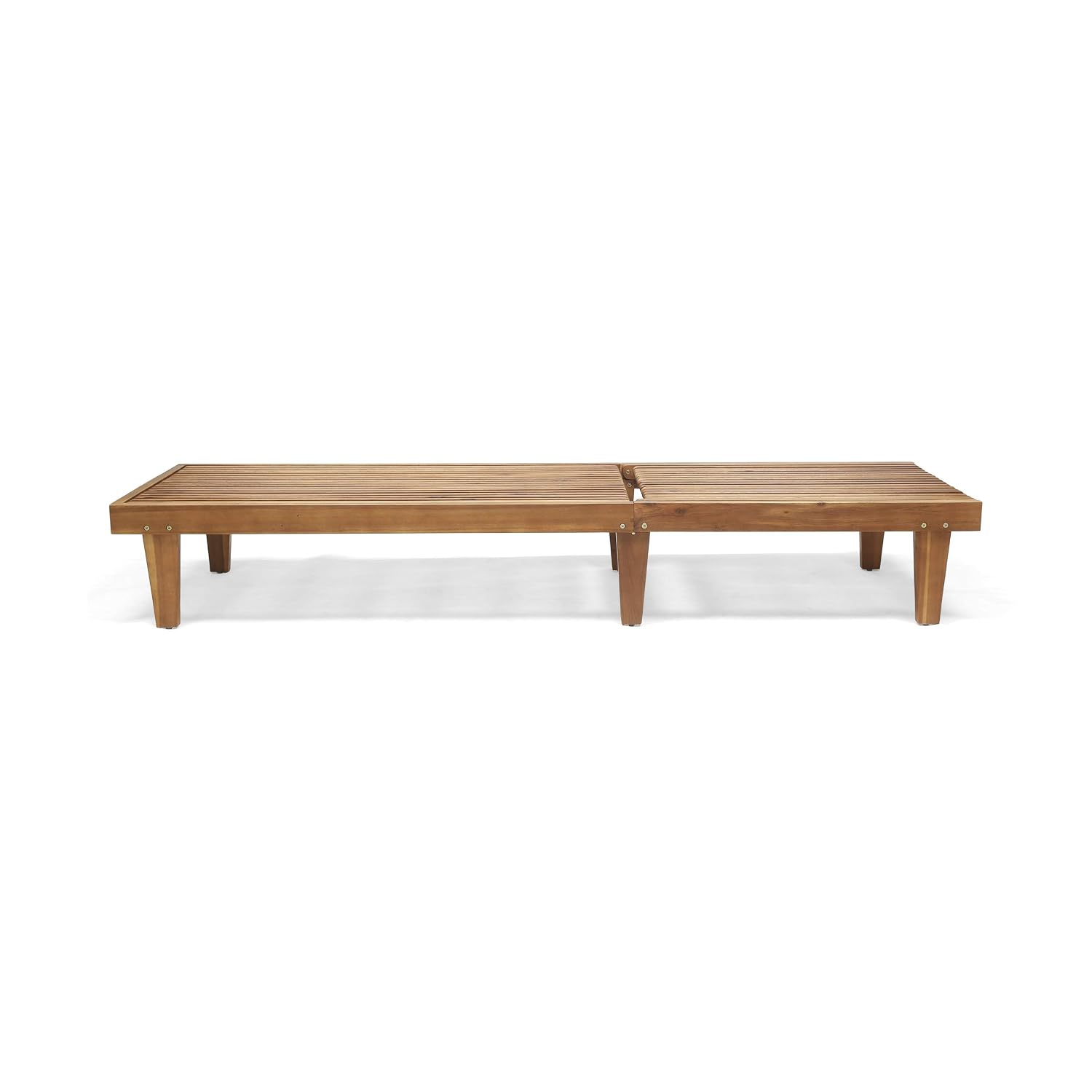 Zestaw 2 drewnianych leżaków o – Outdoor Furniture Teak Wood recenzja i cena