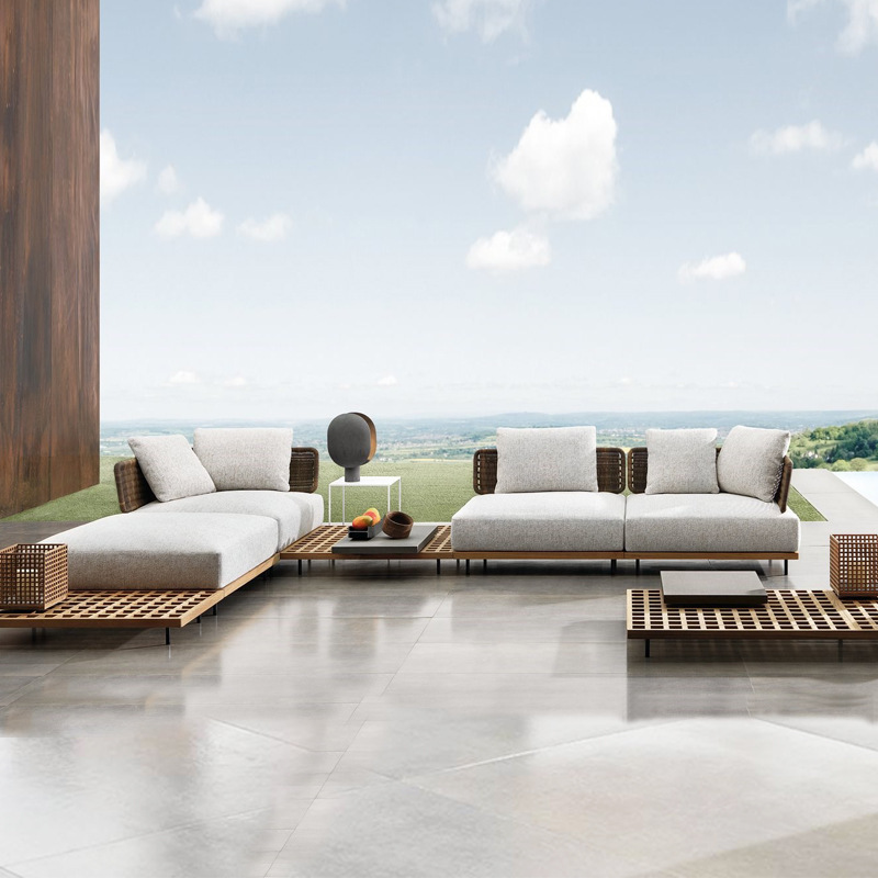 Sofa ogrodowa na zewnątrz, meb – Outdoor Furniture Teak recenzja i cena