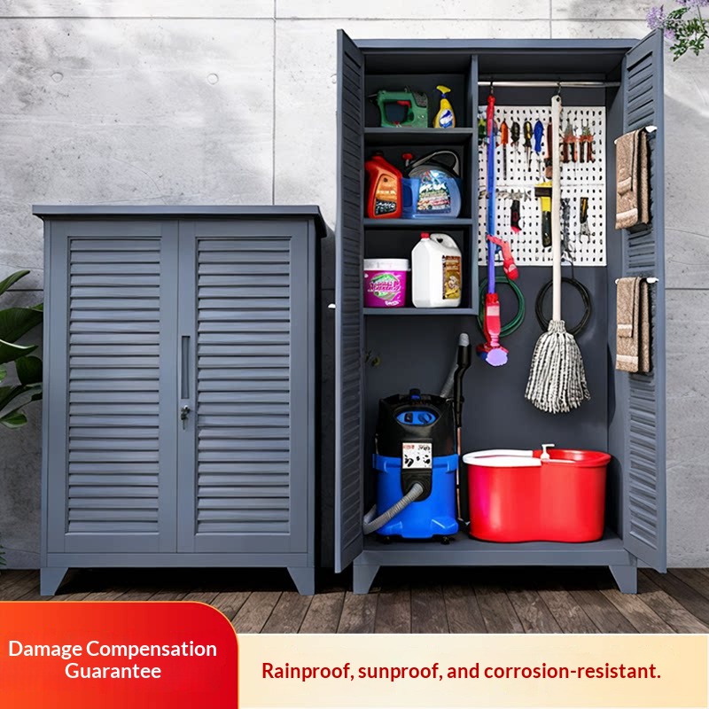 Szafka ogrodowa aluminiowa na  – Outdoor Furniture With Storage recenzja i cena