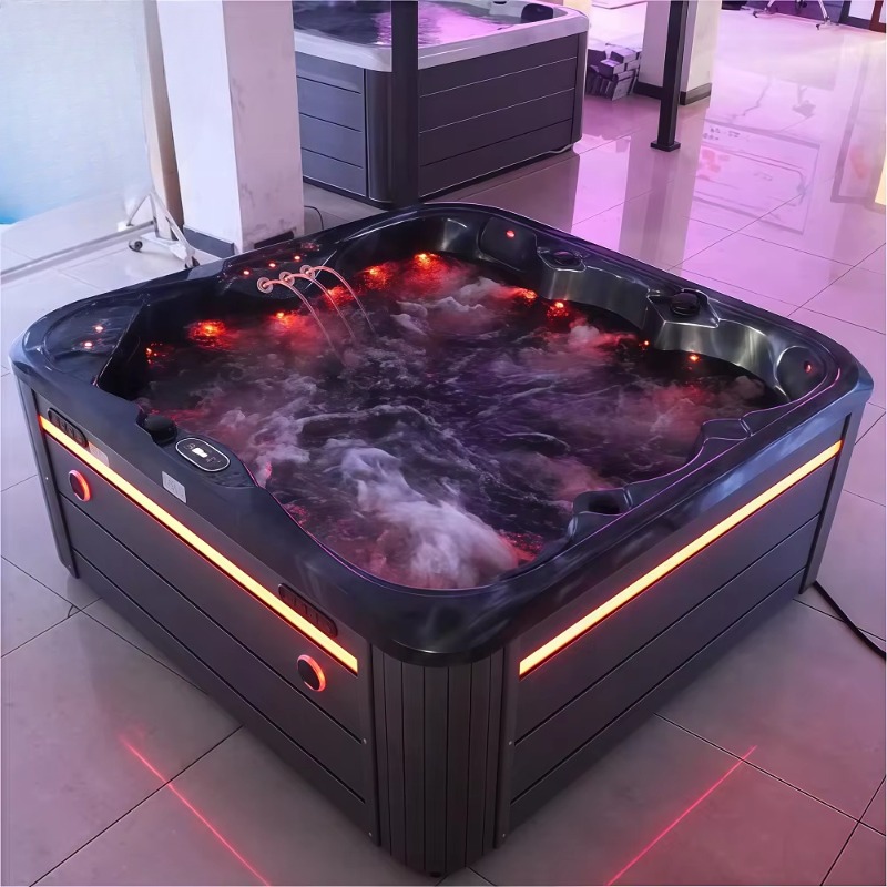Wanienka z hydromasażem dla 5  – Inflatable Hot Tub recenzja i cena