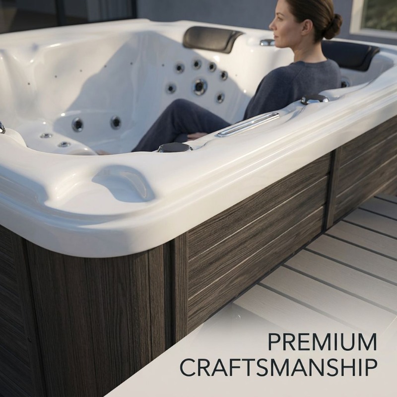 Wanienka z hydromasażem dla 5  – Inflatable Hot Tub recenzja i cena