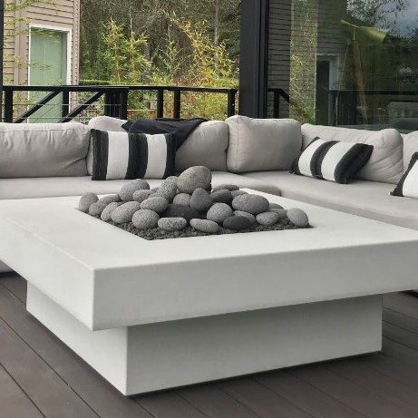 Zestaw mebli ogrodowych z sofą – Outdoor Furniture Set With Fire Pit recenzja i cena