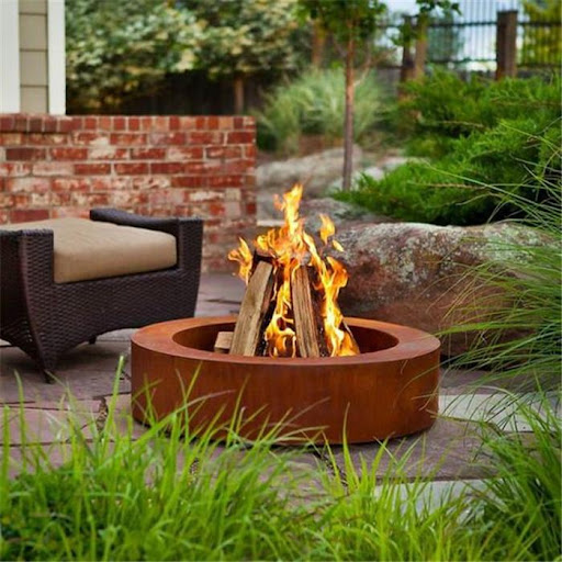 Zestaw mebli ogrodowych z sofą – Outdoor Furniture Set With Fire Pit recenzja i cena