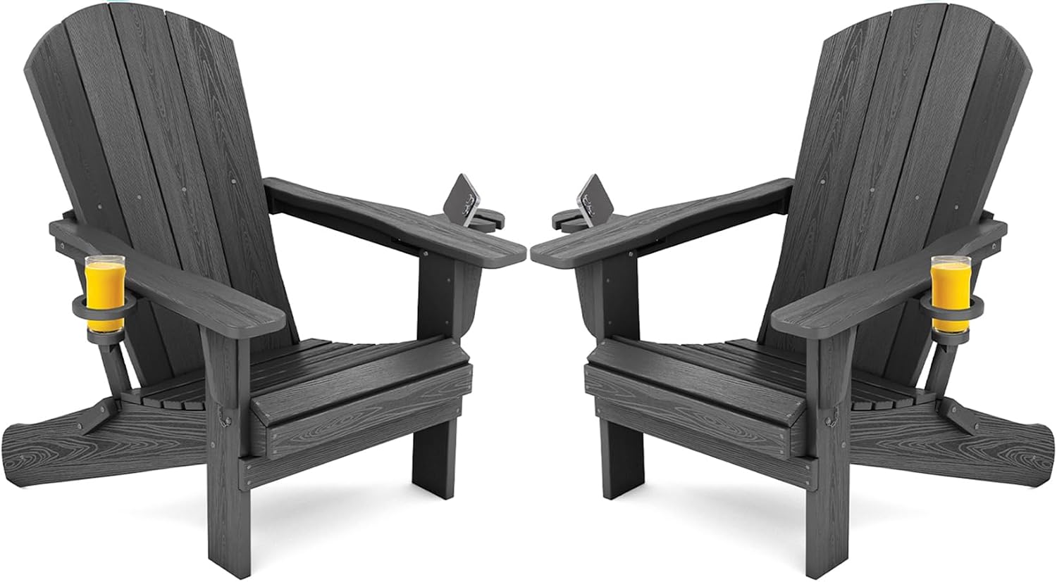 Zestaw dwóch składanych krzese – Outdoor Furniture Set With Fire Pit recenzja i cena