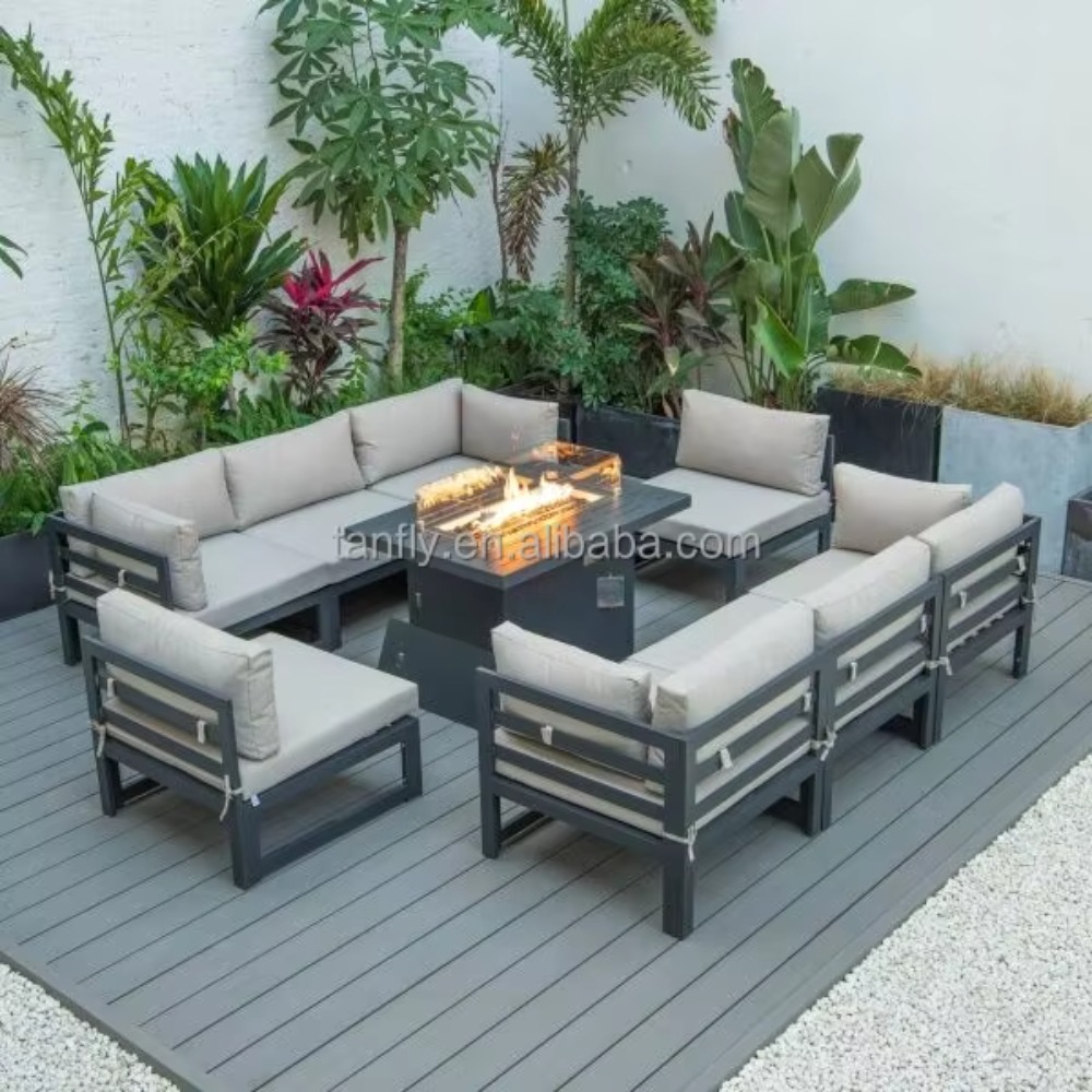 Zestaw mebli ogrodowych do wil – Outdoor Furniture Set With Fire Pit recenzja i cena