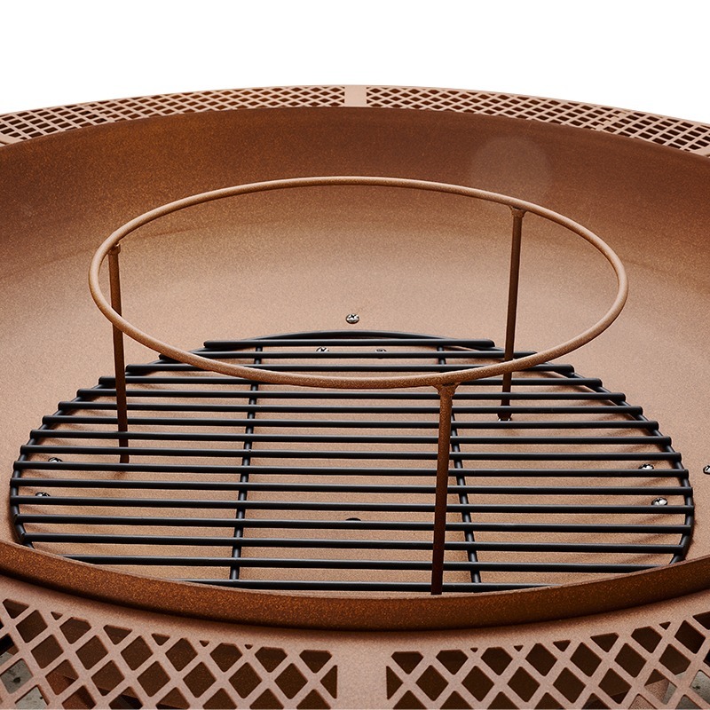 Nowoczesny, przenośny grill i  – Outdoor Furniture Set With Fire Pit recenzja i cena