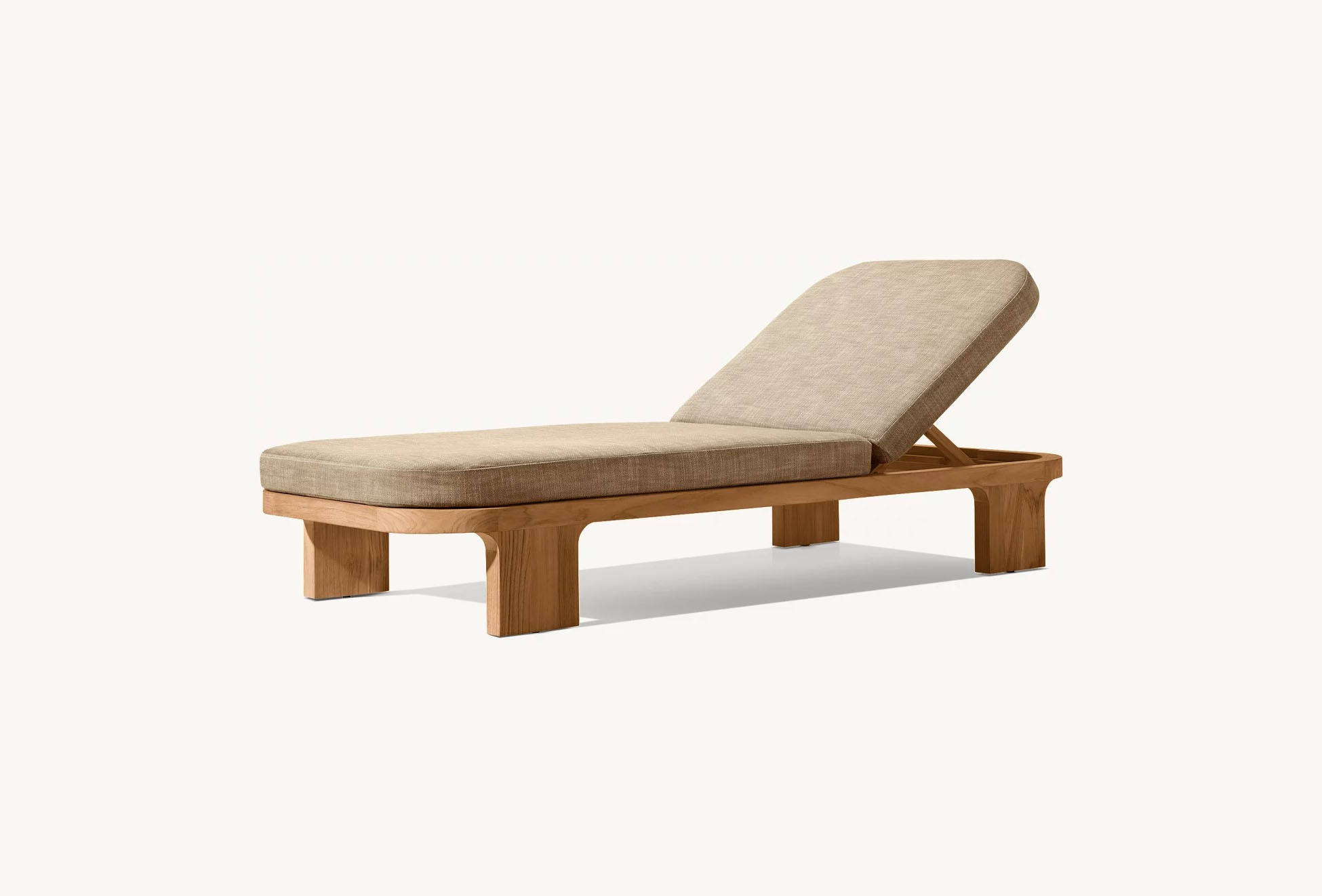 Leżak ogrodowy z drewna tekowe – Outdoor Furniture Teak Wood recenzja i cena