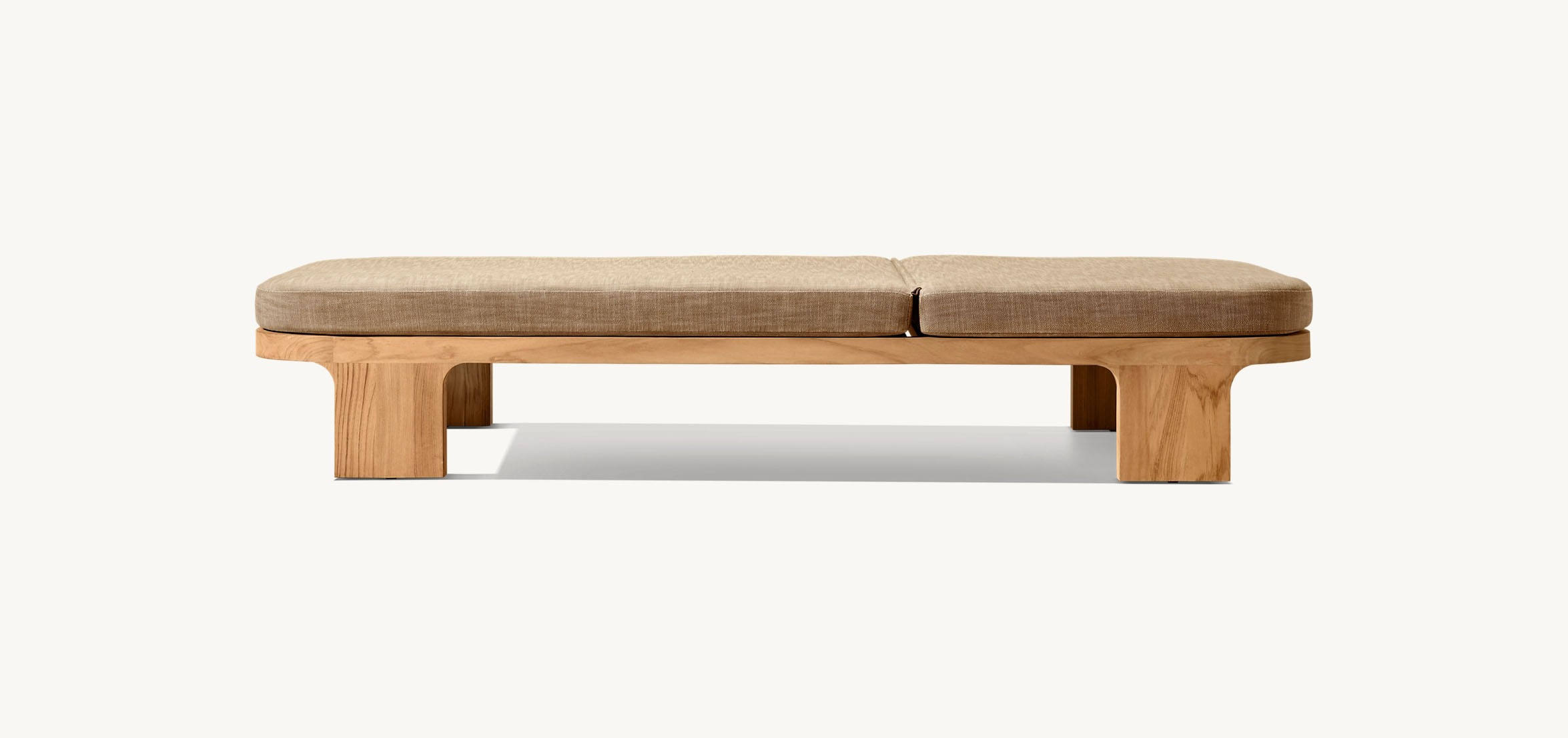 Leżak ogrodowy z drewna tekowe – Outdoor Furniture Teak Wood recenzja i cena