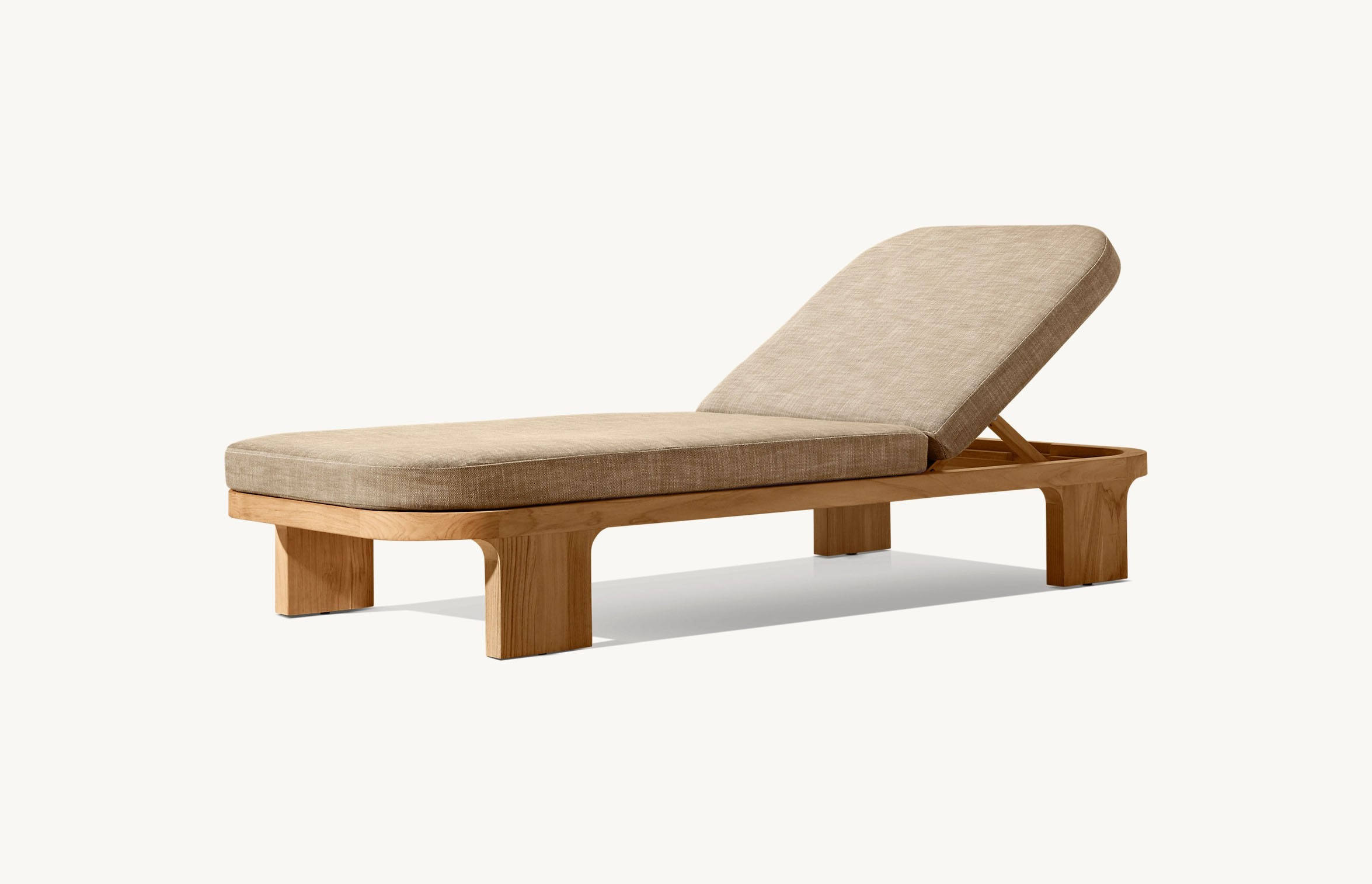 Leżak ogrodowy z drewna tekowe – Outdoor Furniture Teak Wood recenzja i cena