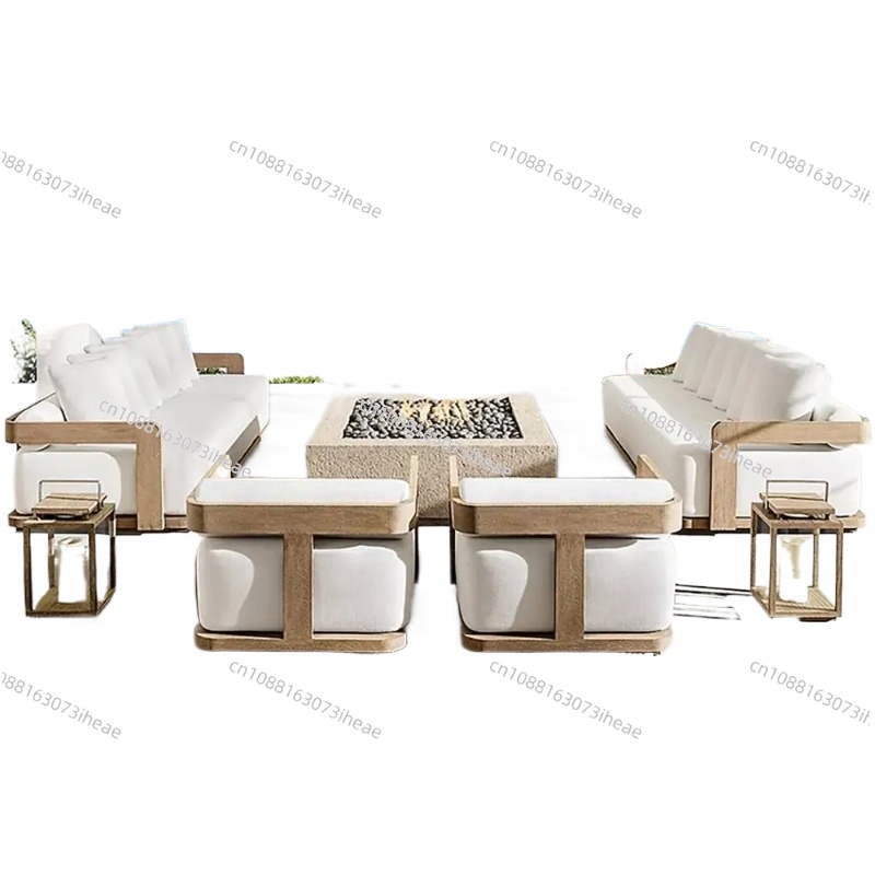 Nowoczesny zestaw mebli ogrodo – Outdoor Furniture Set With Fire Pit recenzja i cena