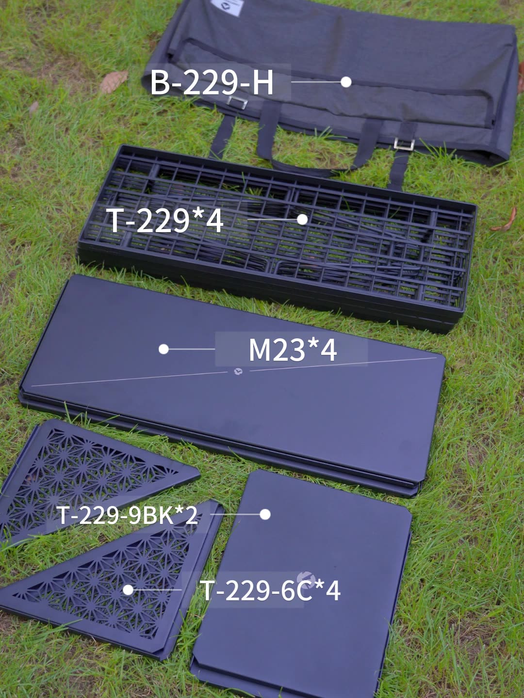 CAMPINGMOON T-229-9BK-2P dwucz – Outdoor Furniture Australia recenzja i cena