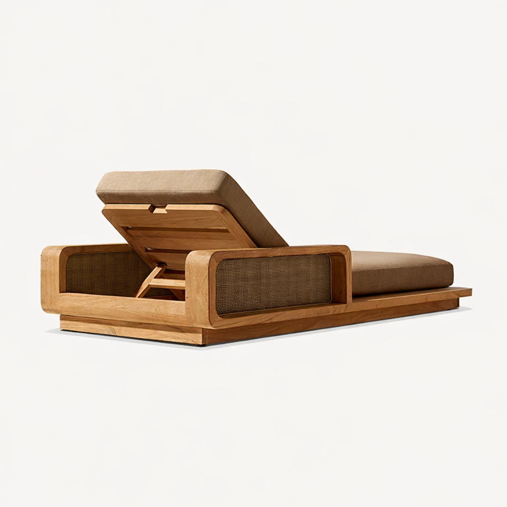 Leżak ogrodowy, leżak hotelowy – Outdoor Furniture Teak Wood recenzja i cena