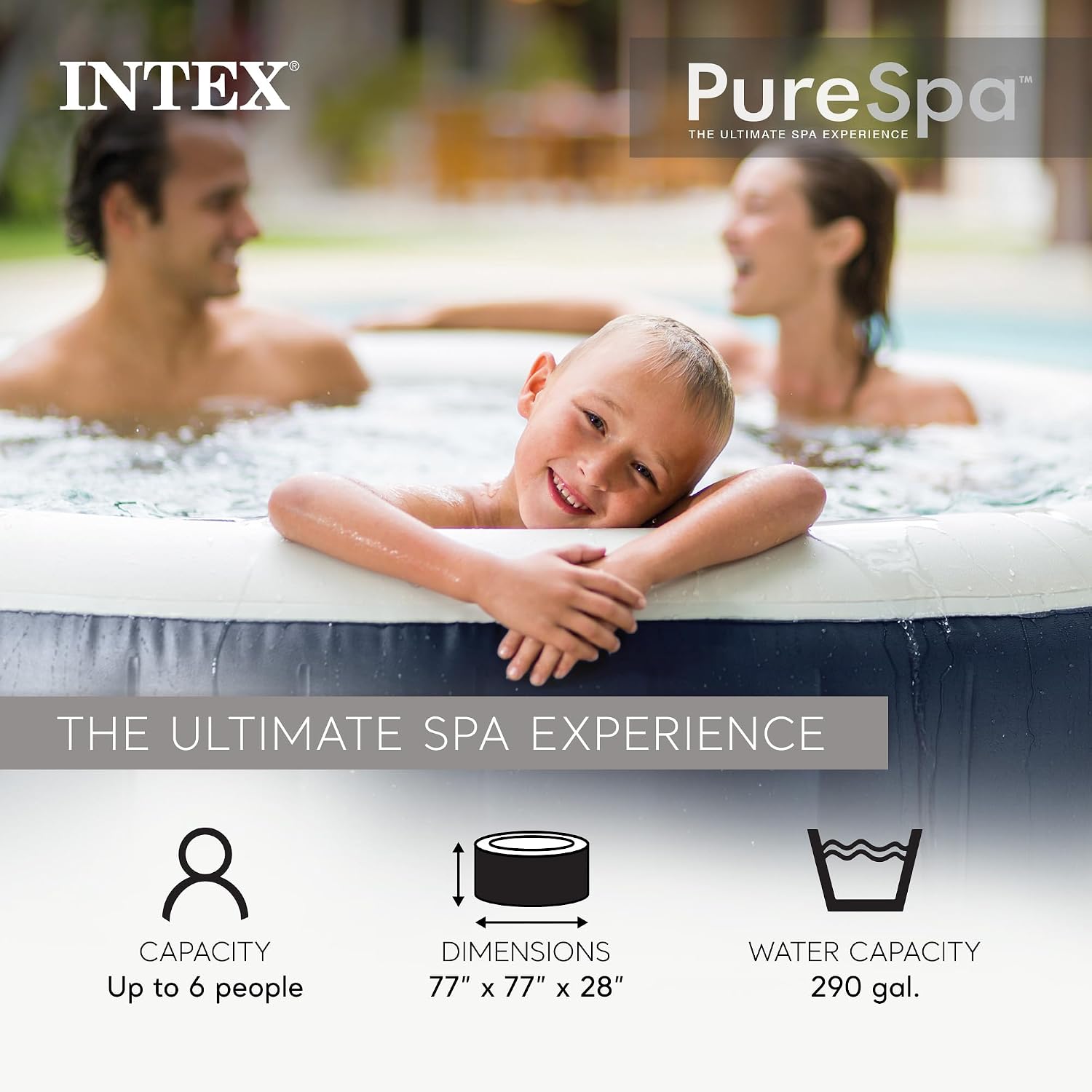 Zestaw dmuchanej wanny z hydro – Inflatable Hot Tub recenzja i cena