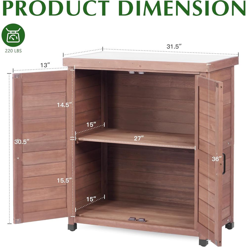 Szafka do przechowywania na ze – Outdoor Furniture Wooden recenzja i cena