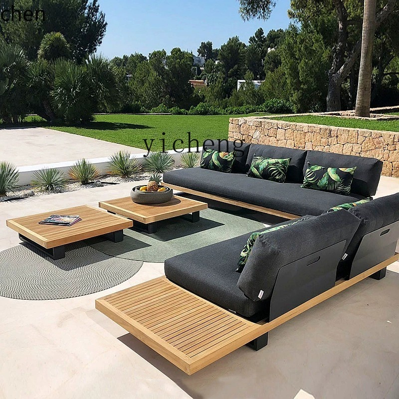 Sofa z teaku HYS do użytku zew – Outdoor Furniture Teak recenzja i cena